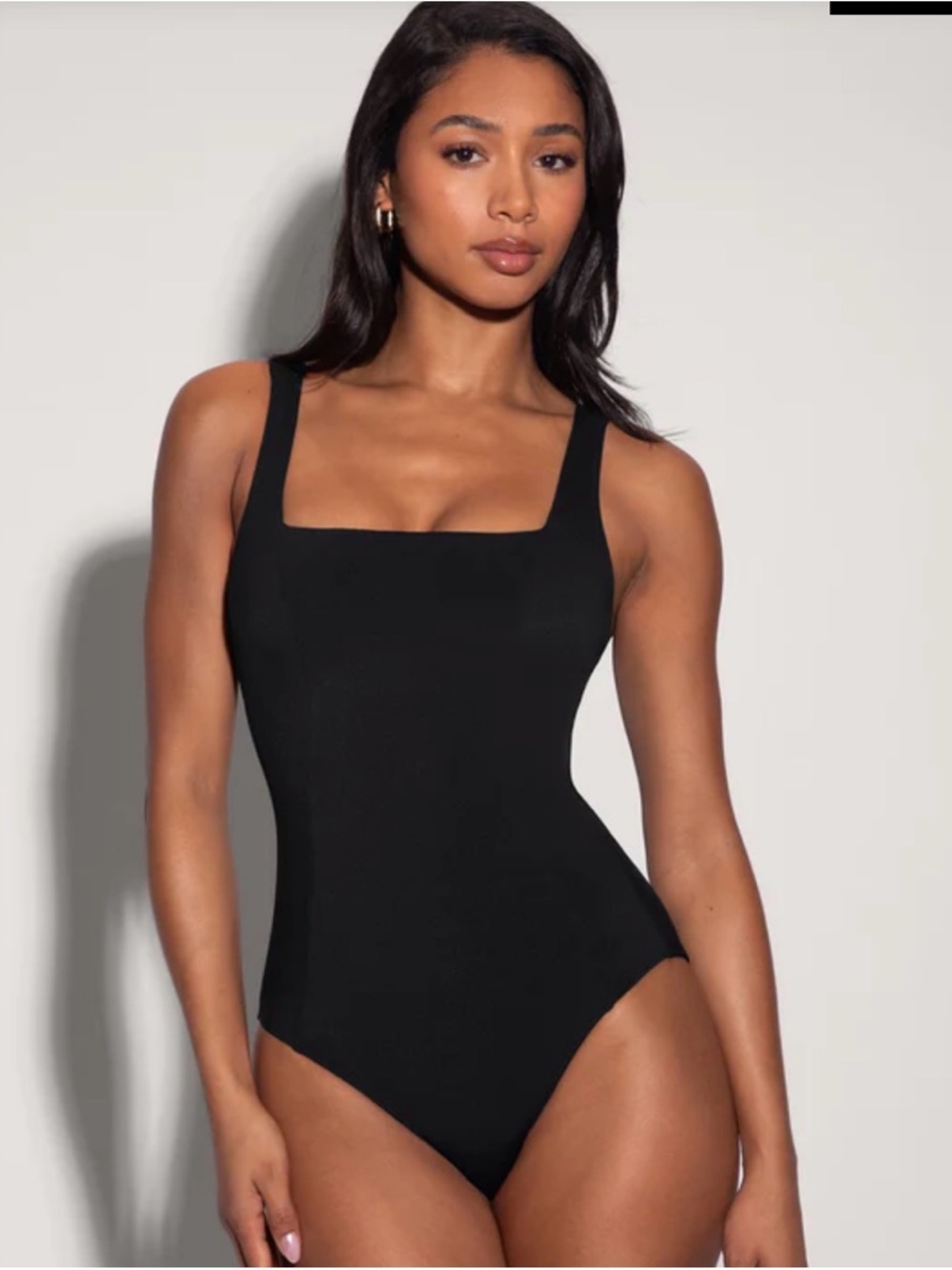 TA3 Squarey One-Piece Swimsuit - Black